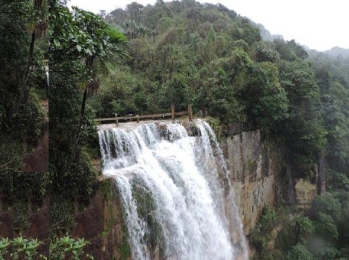 Wah-Kaba Falls, East Khasi Hills, Meghalaya - Vushii.com